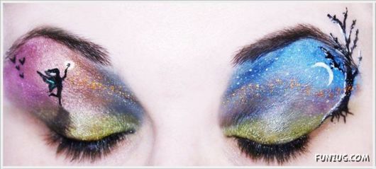 Cool Art On The Eyes