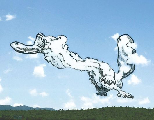 Turning Clouds Into Illustrations