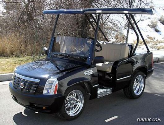 Cool Luxurious Golf Carts