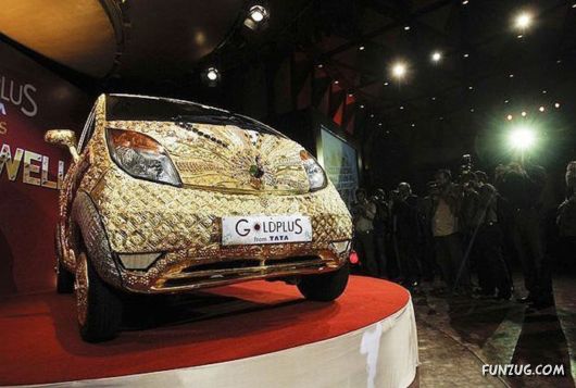 Tata Nano Launches 22 Karat Gold Plated Model