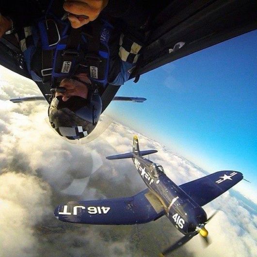 Aviation Daredevil - Master Of Photobombing