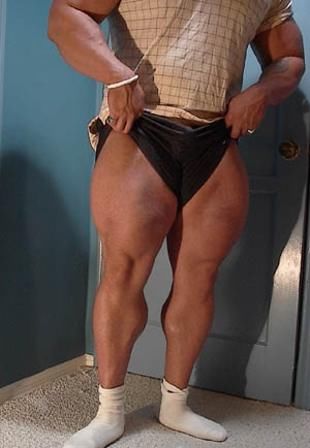 A Bodybuilder With Insane Arms