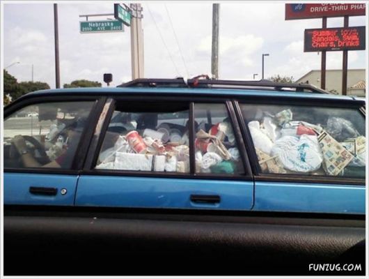 The Messiest Cars On Planet