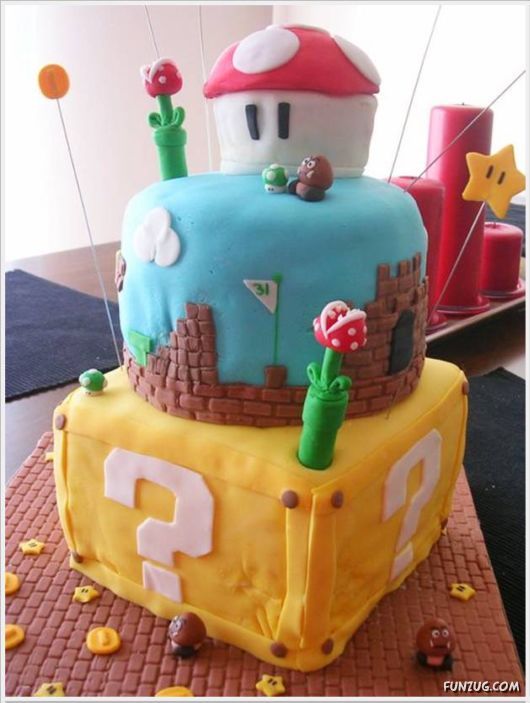 Wonderful Creative Mario Cakes