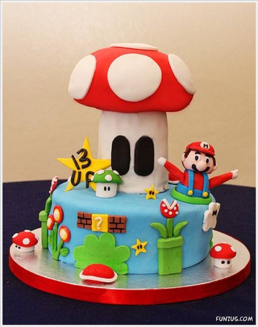 Wonderful Creative Mario Cakes