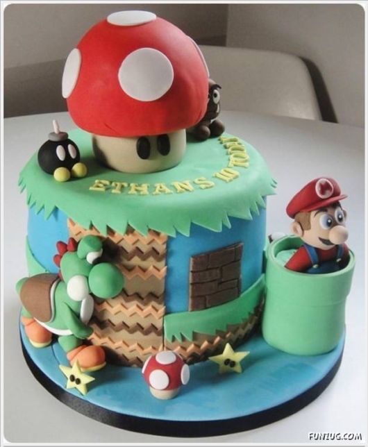 Wonderful Creative Mario Cakes