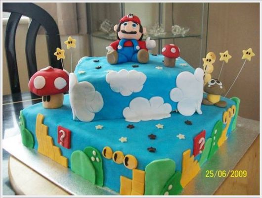 Wonderful Creative Mario Cakes