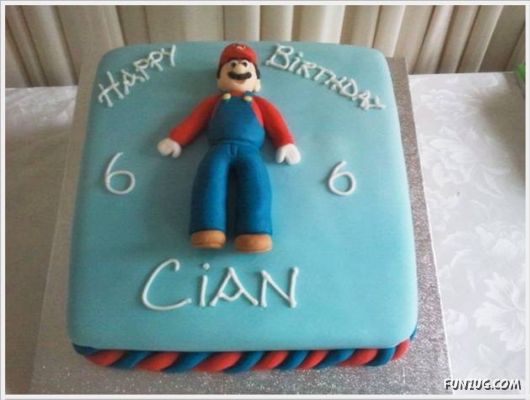 Wonderful Creative Mario Cakes