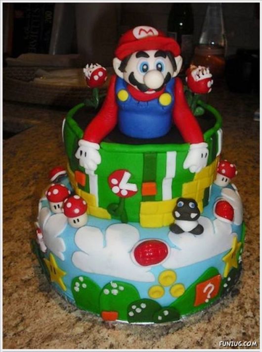Wonderful Creative Mario Cakes