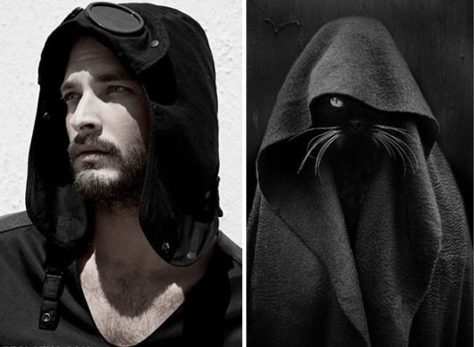 Cats Posing With Their Male Model Equivalents