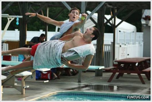Funny Leisure Dive Poses