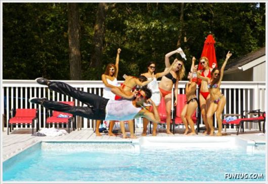 Funny Leisure Dive Poses