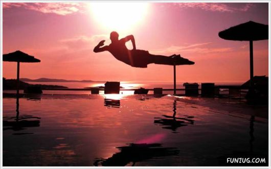 Funny Leisure Dive Poses