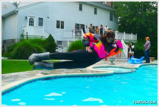 Funny Leisure Dive Poses