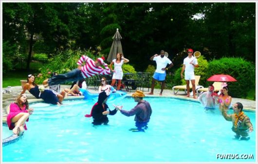 Funny Leisure Dive Poses