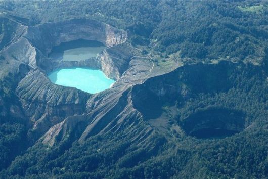 Indonesia's Amazing Tri-Colored Lakes