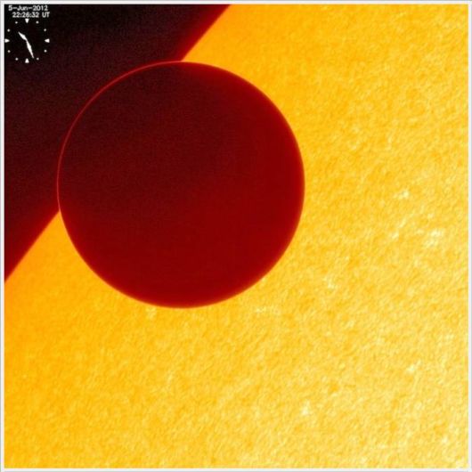 Spectacular Transit Of Venus