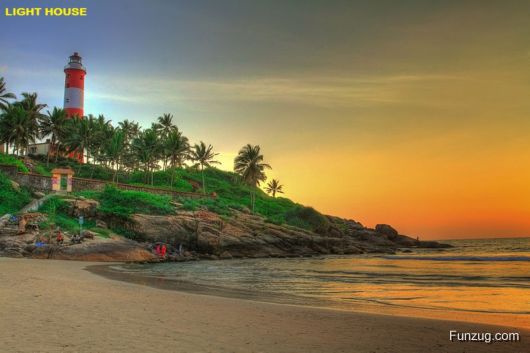 Kovalam - Beach Town on the Arabian Sea
