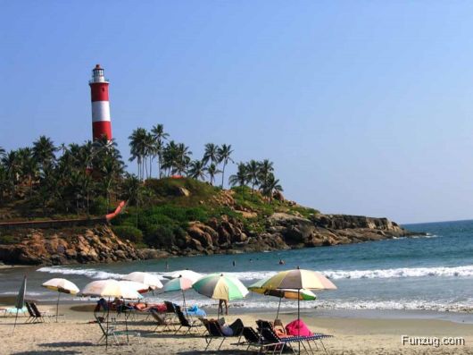 Kovalam - Beach Town on the Arabian Sea