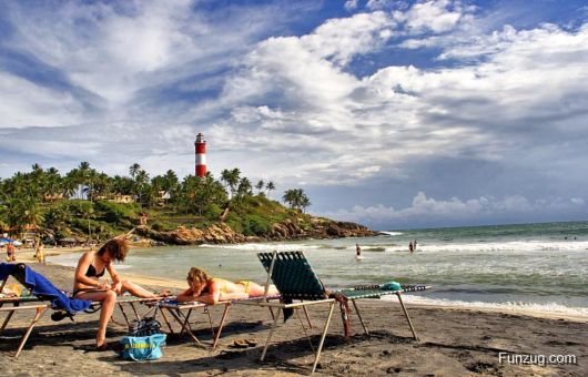 Kovalam - Beach Town on the Arabian Sea