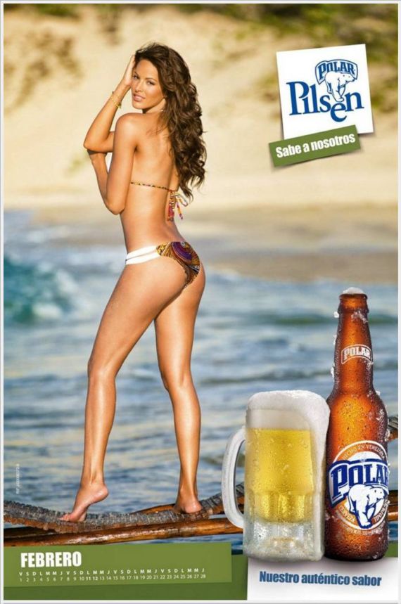 Click to Enlarge - The Polar Pilsen Beer Calendar