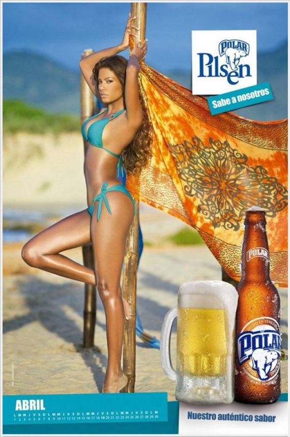 Click to Enlarge - The Polar Pilsen Beer Calendar