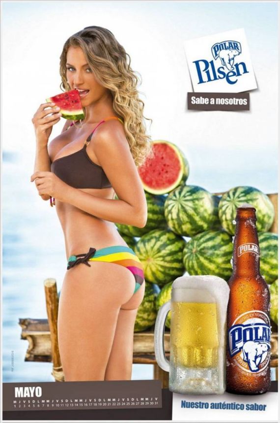 Click to Enlarge - The Polar Pilsen Beer Calendar