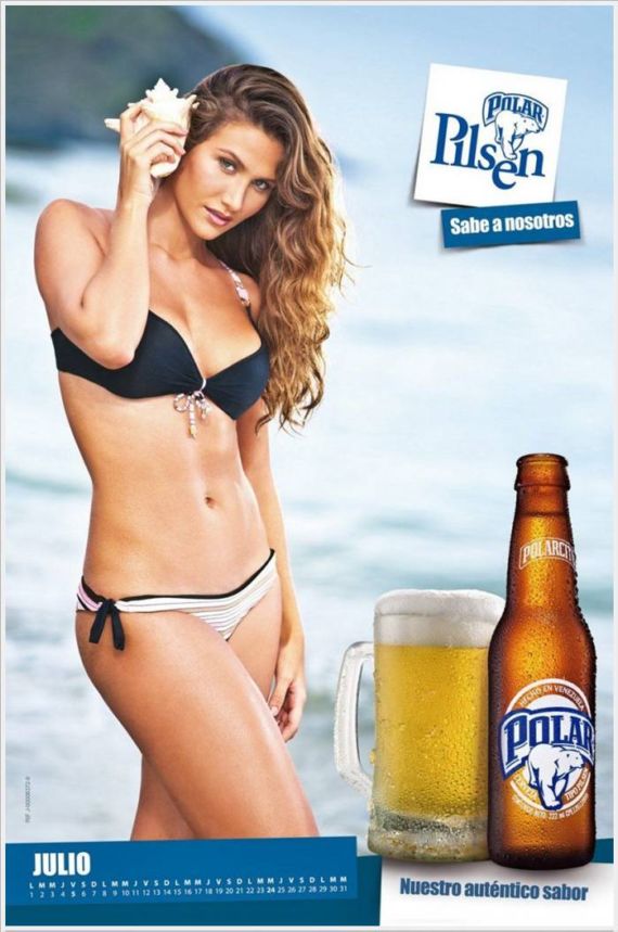Click to Enlarge - The Polar Pilsen Beer Calendar