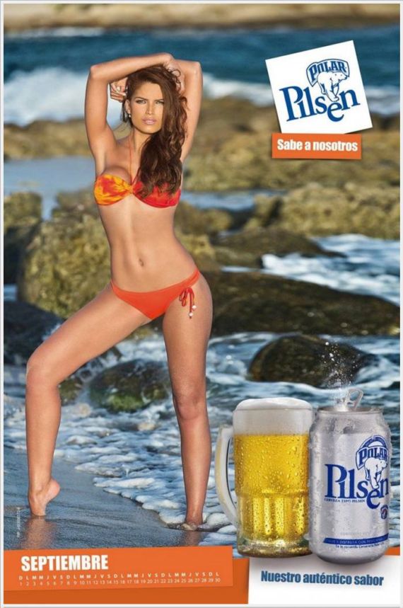 Click to Enlarge - The Polar Pilsen Beer Calendar