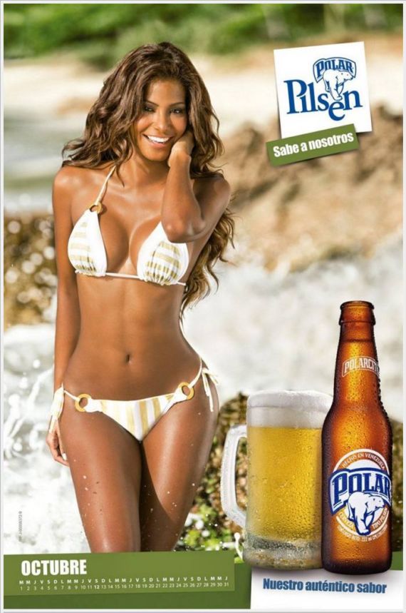 Click to Enlarge - The Polar Pilsen Beer Calendar