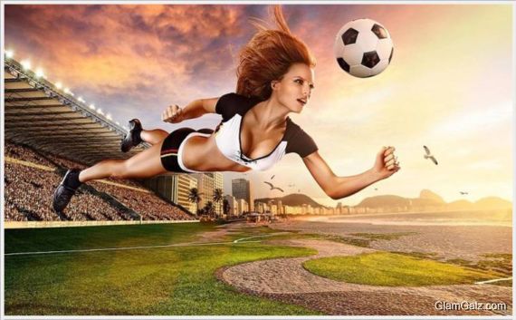 Click to Enlarge - World Cup Beauty Calendar 2014