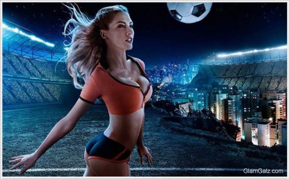 Click to Enlarge - World Cup Beauty Calendar 2014