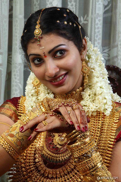Gold Loaded Indian Bride
