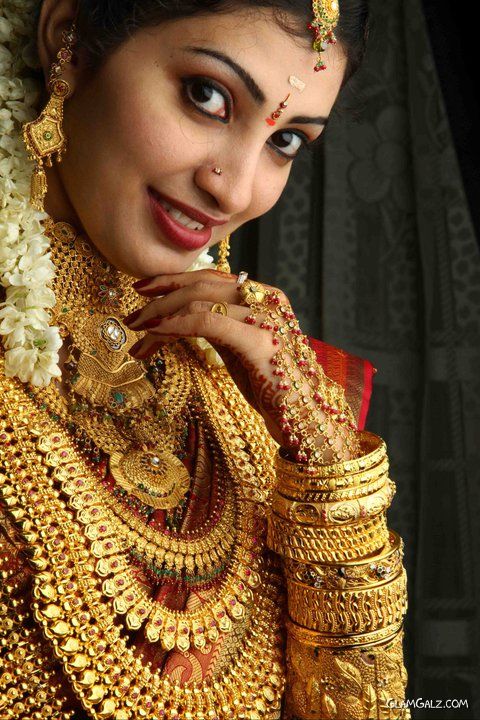 Gold Loaded Indian Bride