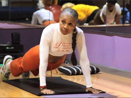 Female Bodybuilder Is Young In Spirit