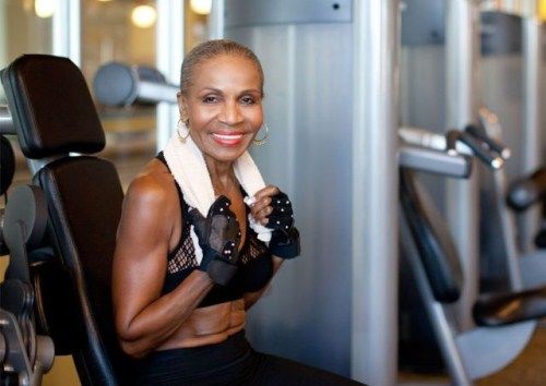 Female Bodybuilder Is Young In Spirit