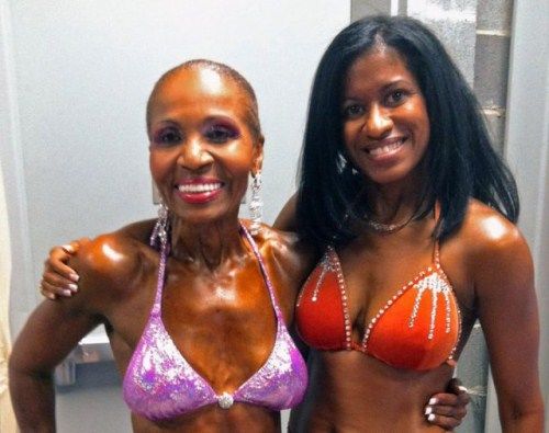 Female Bodybuilder Is Young In Spirit