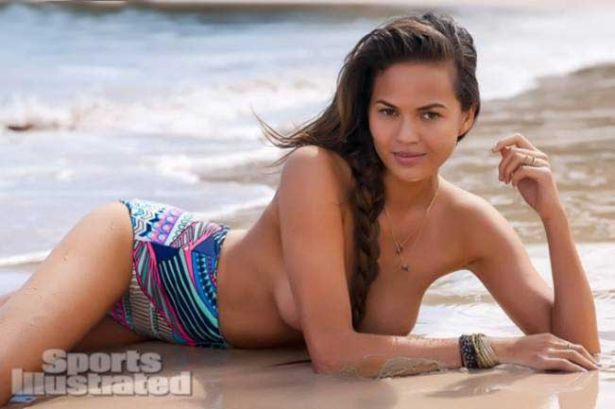 Chrissy Teygen For Sports Illustrated Swimsuit Shoot