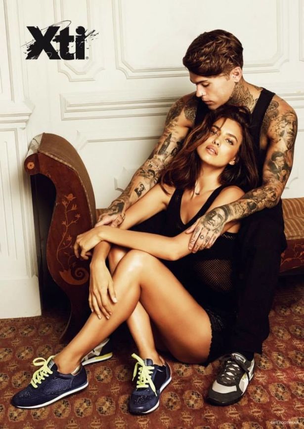 Irina Shayk For xTi Shoes Winter 2014 Shoot
