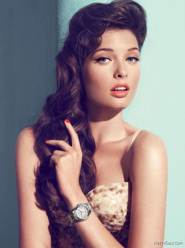 Beautiful Fashion Model Sandrah Hellberg