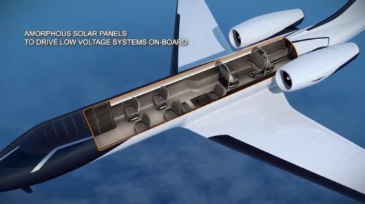 The Dollar 60 Million Windowless Private Jet concept