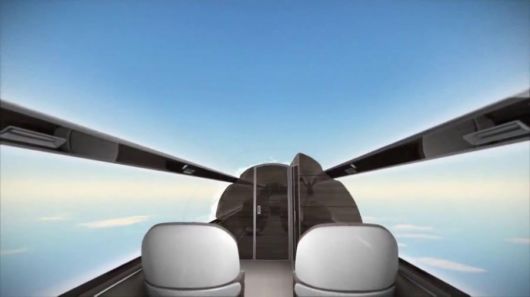 The Dollar 60 Million Windowless Private Jet concept