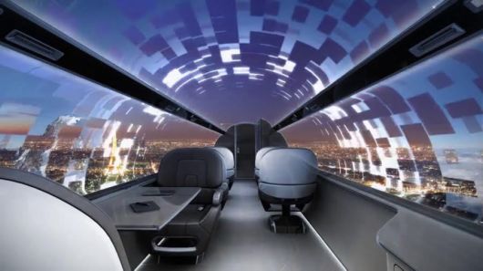 The Dollar 60 Million Windowless Private Jet concept