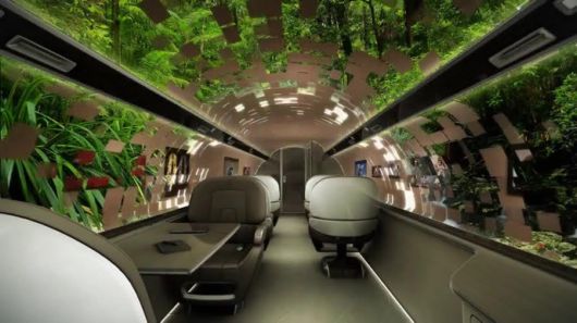 The Dollar 60 Million Windowless Private Jet concept