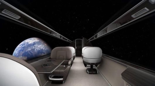 The Dollar 60 Million Windowless Private Jet concept