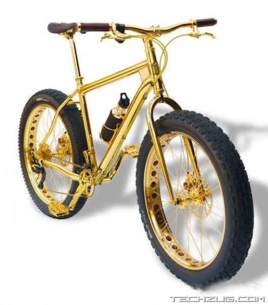 Ultra-Bling 24K Gold Bicycle That Costs US$1 Million 